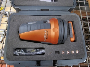 ROBOTOOLZ, SELF-LEVELING, REMOTE-CONTROLLED, LASER LEVEL, MODEL # RT-7210-1. LOADING & HANDLING FEE $5-4002